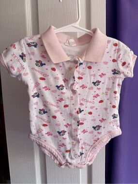 Vintage Ropita Yedid Minnie Mouse Bodysuit